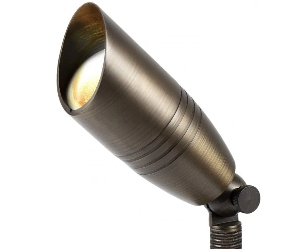 Outdoor Low Voltage Landscape Lights Solid Brass Landscape Spotlight