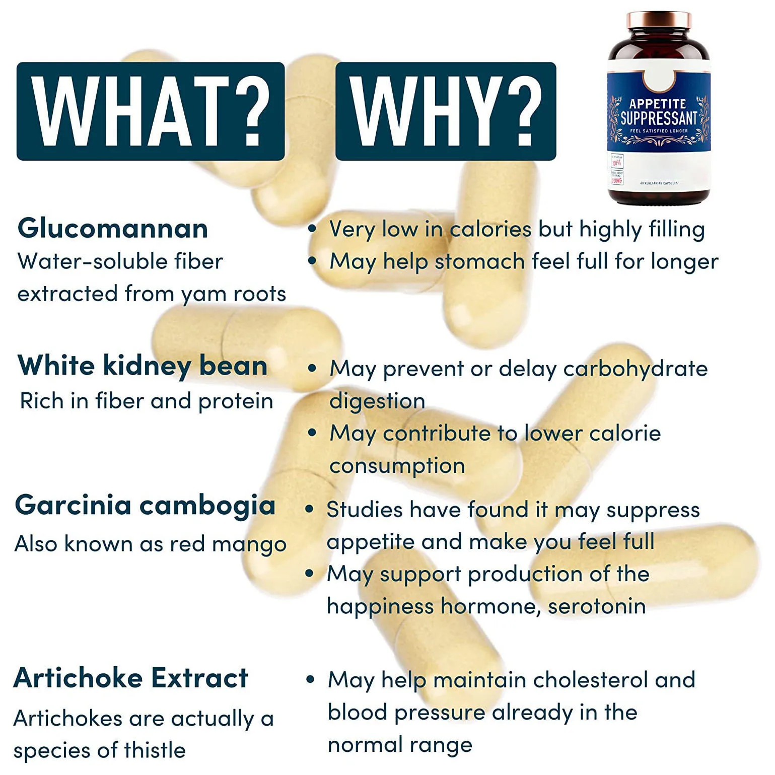 Oem White Kidney Bean Extract Artichoke Leaf Extract Garcinia Cambogia