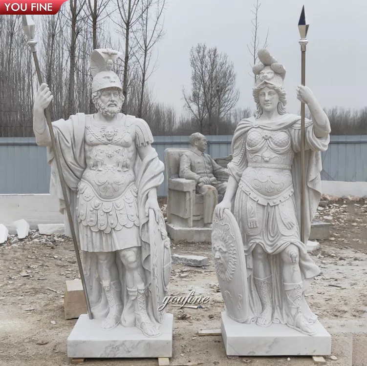 美術品・アンティーク・コレクション 古代ギリシャ 戦士 真鍮オブジェ