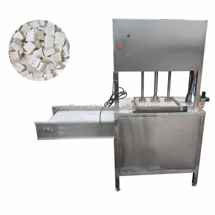 2020 cheese cube cutting machine/dry bean curd cutting machine/cheese cube  dicing machine in Zhengzhou, Henan, China