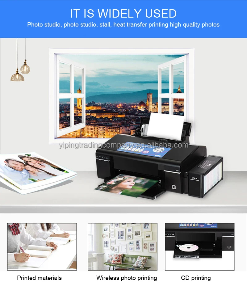220v Sublimation Printer Cd Dvd Printer Automatic For L805 Inkjet