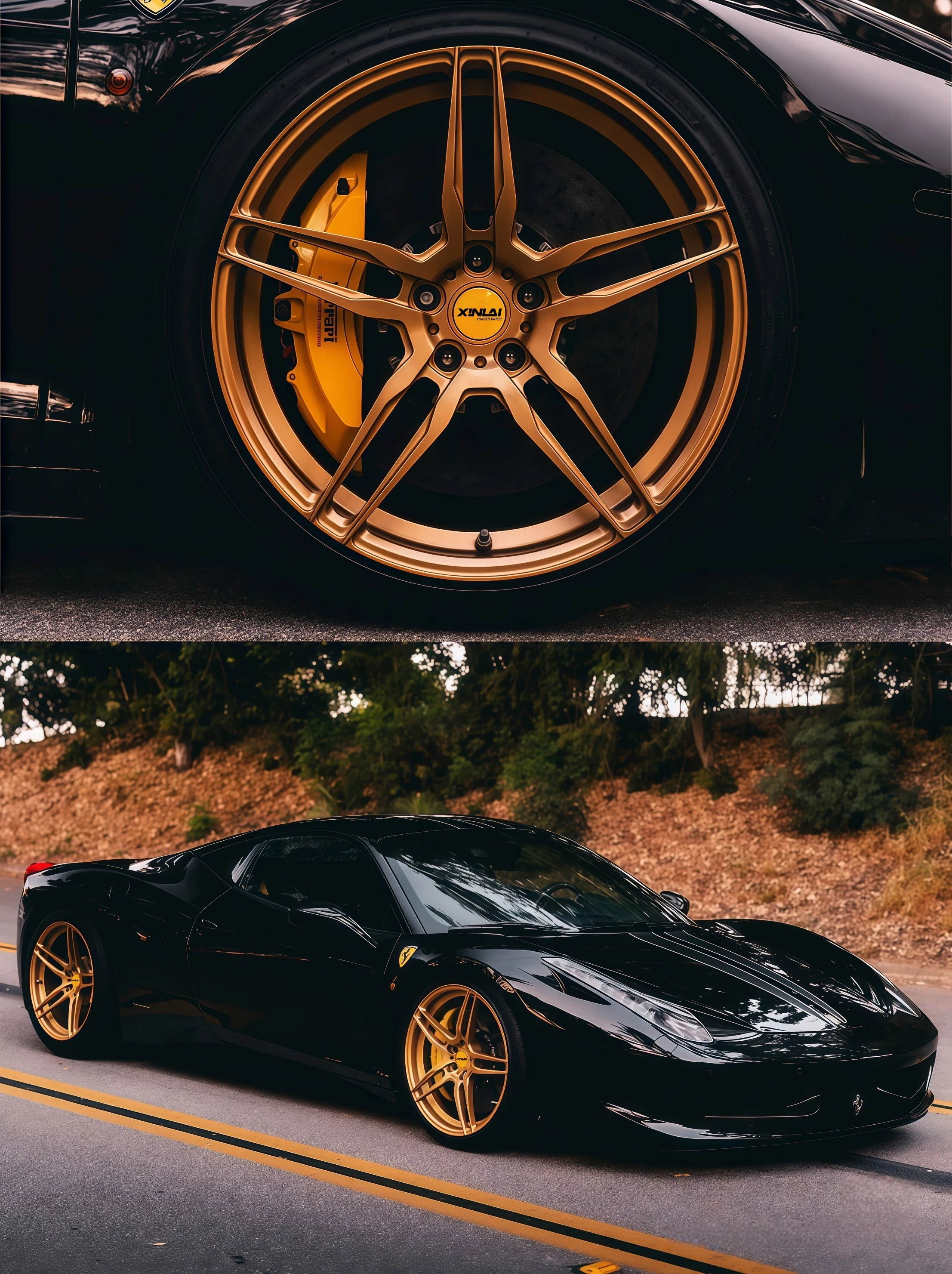 XINLAI 1-Piece Custom Forged White Wheels 5x112 5x120 5x114.3 Wheels Racing Car Alloy Rim for bmw audi benz Lamborghini Ferrari - Image 2