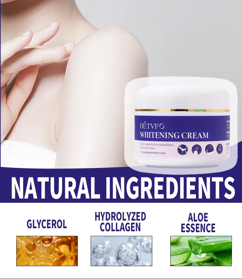 Dark Knees Knuckles Elbows Armpit Whitening Cream Private Part Skin