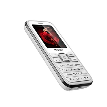 Torch light dual sim card mobile phone with QVGA pixels