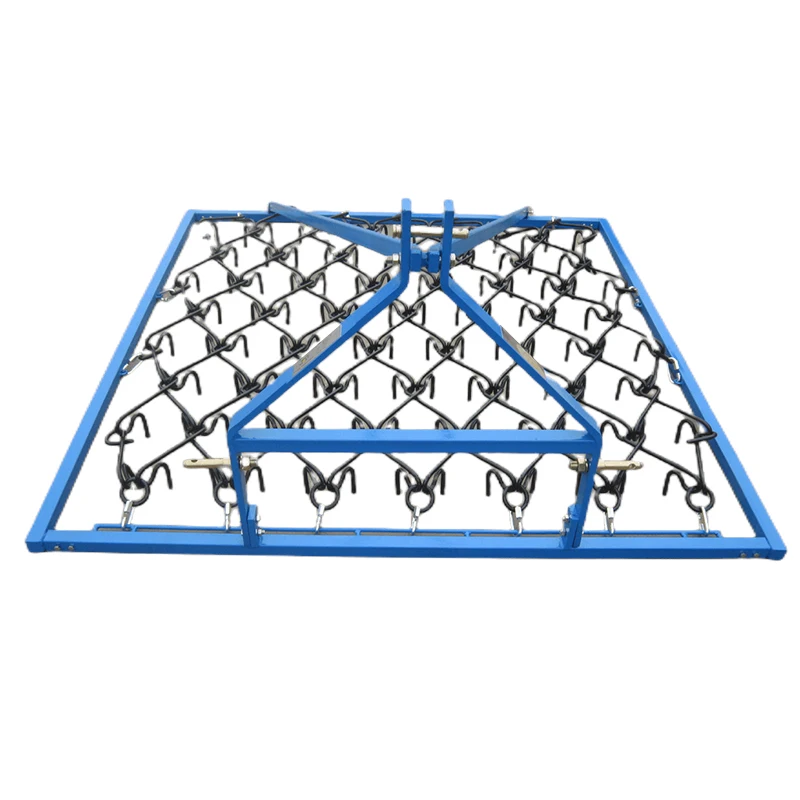 Homemade Drag Harrow to Aerate a Grass or hay Field
