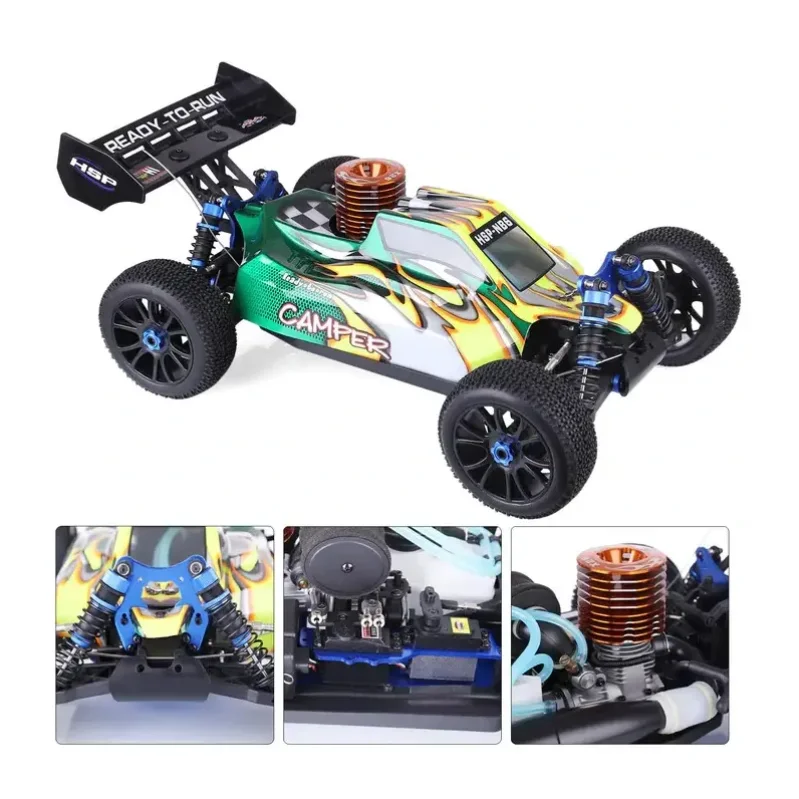 HOSHI HSP NB6 94970 1/8 Scale RC Off Road Car - 4WD, 70-80 KM/H