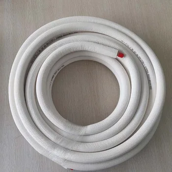USA Market Standard White PE Fire Rated 50Ft. Copper Line Set for Air Conditioners