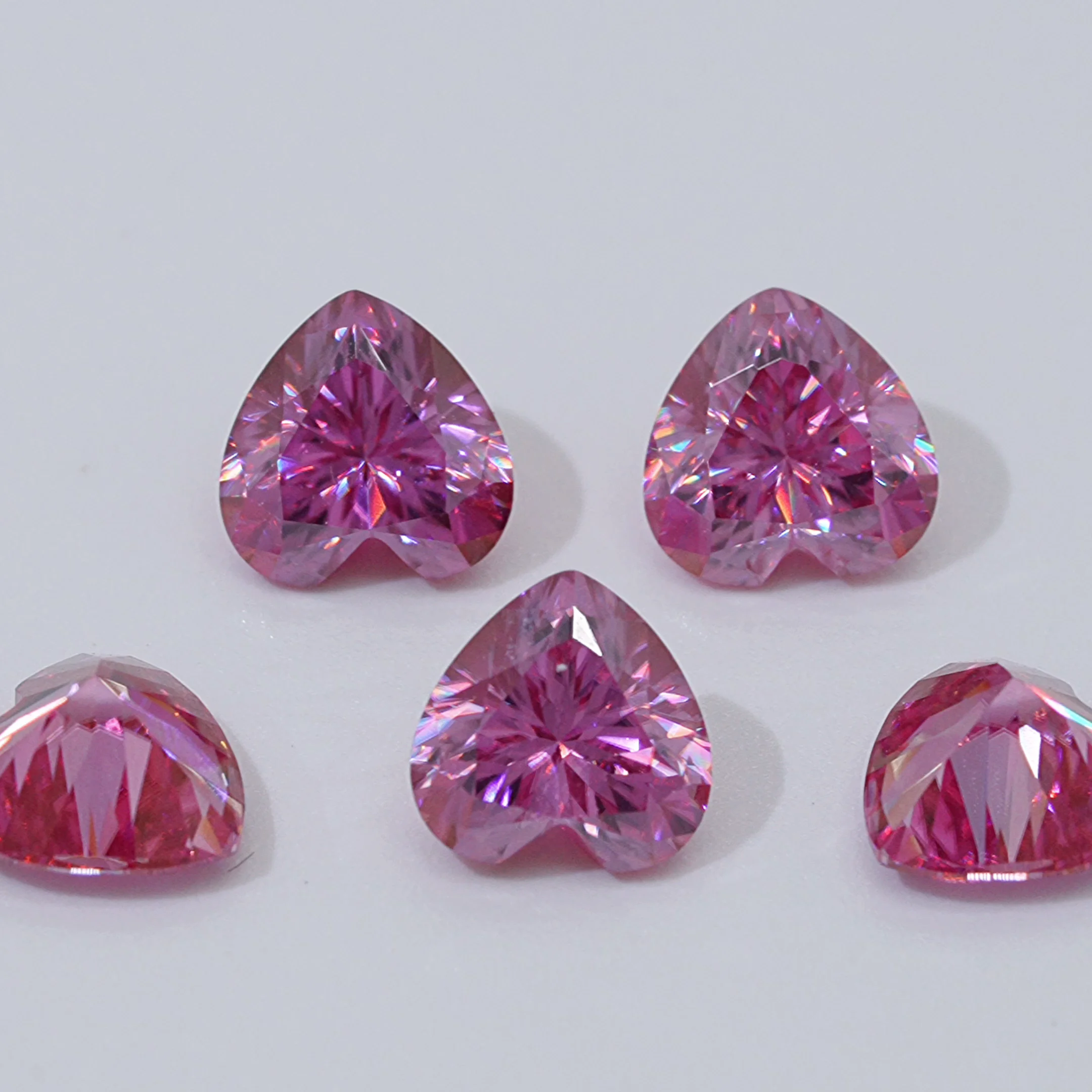 Pass Diamond Tester Loose Lab Gemstone Gra D Vvs Heart Shape 0.3ct To