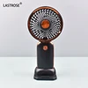 black handheld lash fan