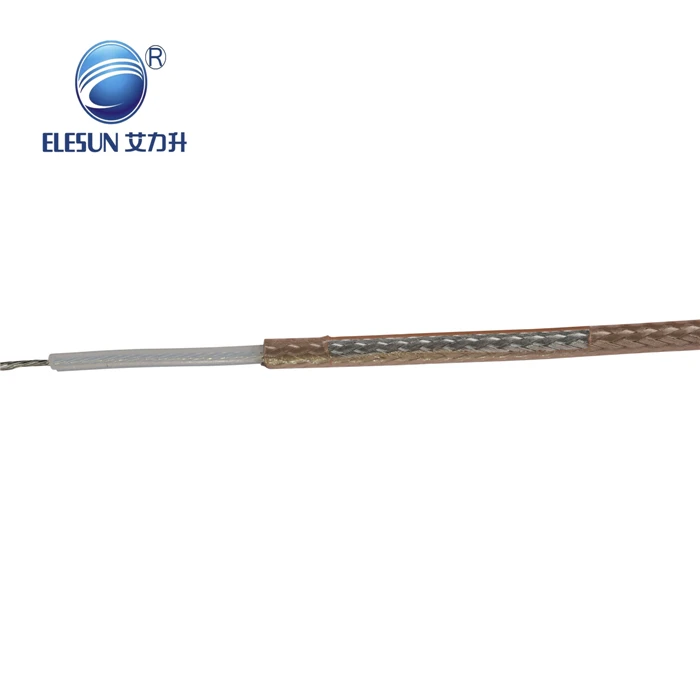 95ohm Suhu Tinggi Coaxial Cable RG180 PTFE Insulasi FEP Jaket