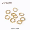 18k gold plated-12.5mm