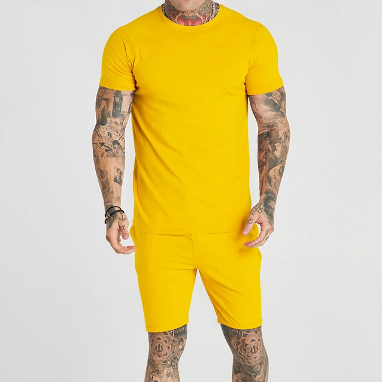 L230726 Customized Summer Print Brands Logo Men Tracksuit Tshirt Short Set  Men Shorts Sets Outfits Piece Track Suits