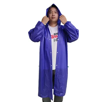 PVC Oxford Long Rain Cape Single-Person  coat Adults Tour Labor Protection Hiking Travel Prevent Heavy Rain Boys Girls