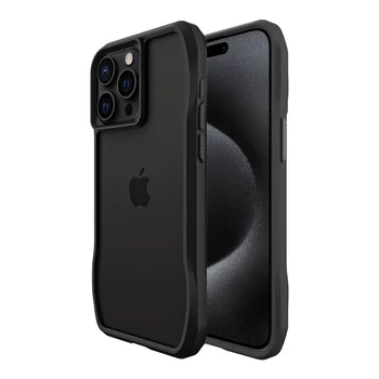 Hot selling High-quality Shockproof Frosted Matte Solid Color TPU+PC Metal Lens Phone Case For Iphone 11 12 13 14 Pro 15Pro Max