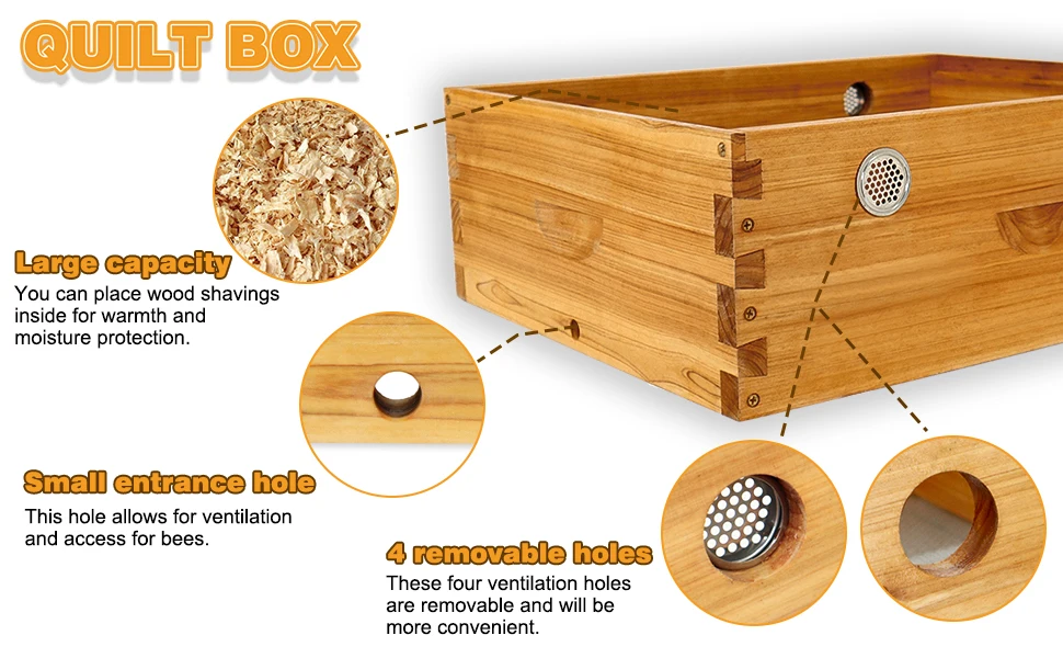 Bee Hive Quilt Box Manufacturers and Factory Wholesale Price Bee Hive Quilt Box MultiSweet