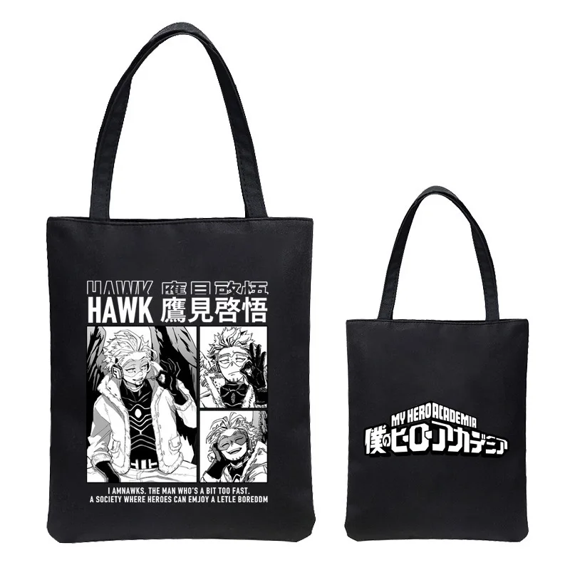 My Hero Academia Animation Double-sided Printed Canvas Bag Shoulder ...