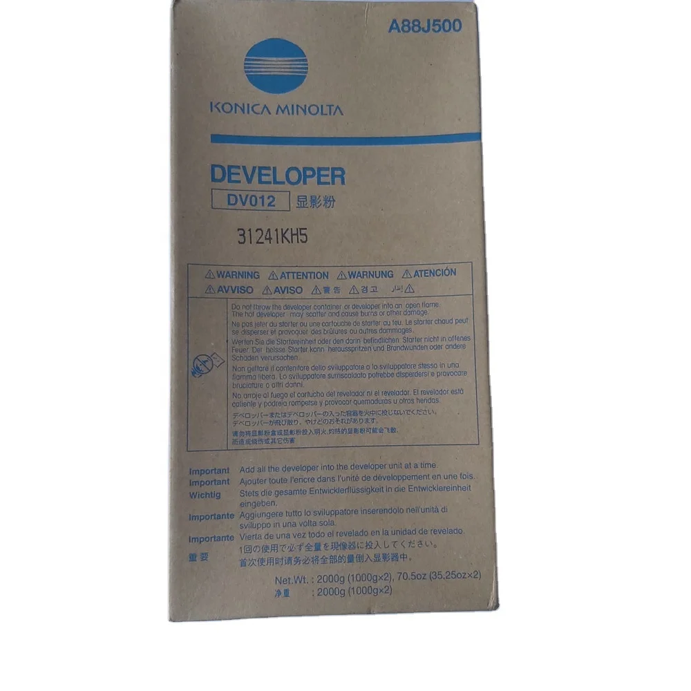 A88J500 DV012 Developer Powder for Konica Minolta Bizhub PRO 1100