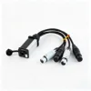 Câble répartiteur audio XLR femelle vers RJ45 de 15 cm (5,91 po)
