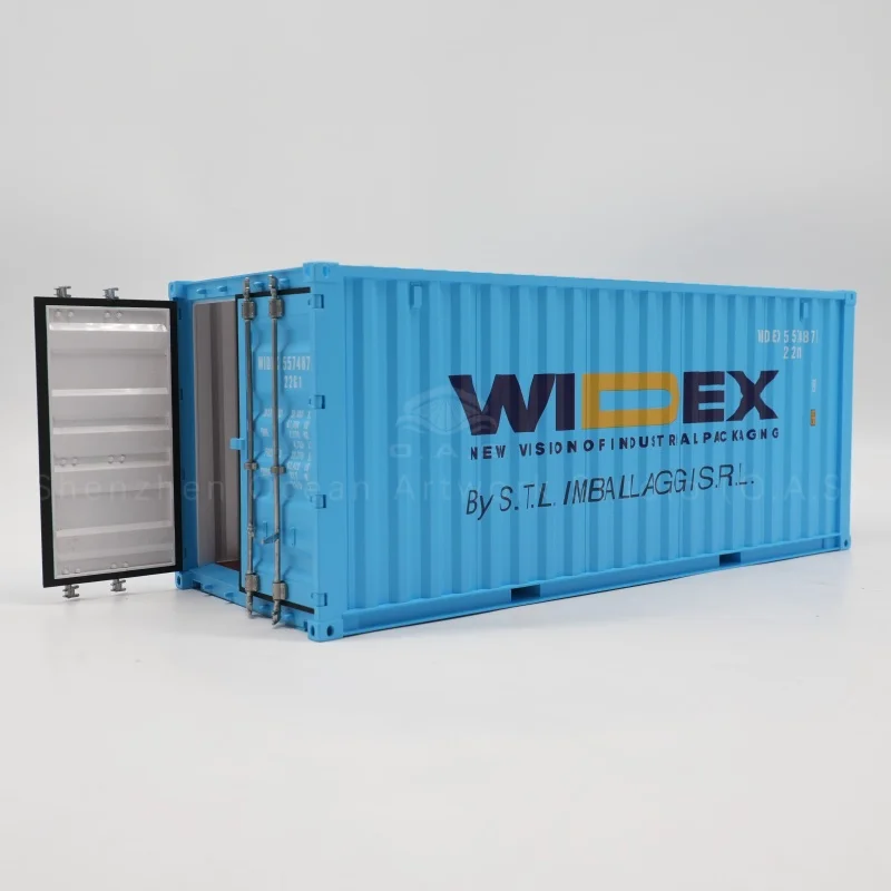 【LA】O.A.S Container Model Factory Customized Scale1:20 Crafts Shipping Boxes     WIDEX Container Model