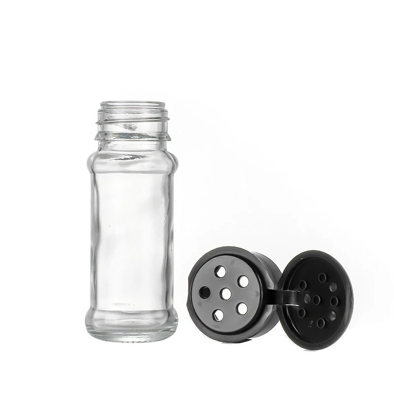 75ml Maßgeschneidertes Küchengerät Klare leere Glas-Gewürzflasche