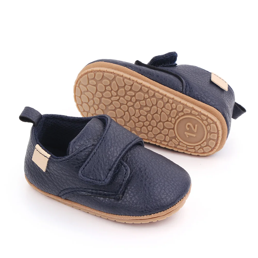 2025 New Arrival Casual Baby  Toddler Shoes Solid Rubber Sloe Newborn Baby Shoes Boy supplier