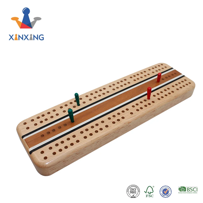 Wooden Cribbage Double Track Cribbage Board Buy Wooden Cribbage