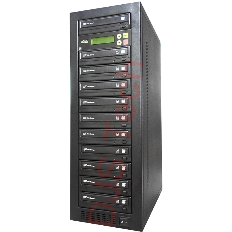 Cheap 9 Bay Duplicator Case,Duplicator Case,DVD CD Duplicator 1 to 7 Target Cd Dvd Burn Disk