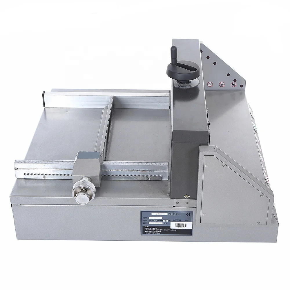 Semi-Automatic Desktop Electric Paper Cutting Machine Paper Guillotine E330D CE FRONT