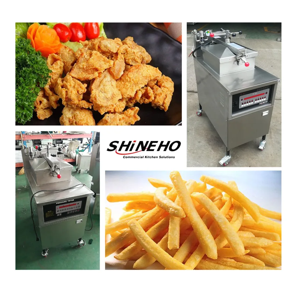Commercial Gas Chicken Pressure Fryer Henny Penny Broaster Used Kfc Ce