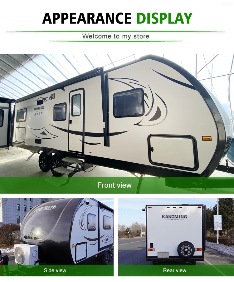 Luxury Offroad Camping Professional Lightweight Travel Trailers House ...