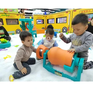 White Plastic Sand for Indoor Playground Kids Play Area Equipment