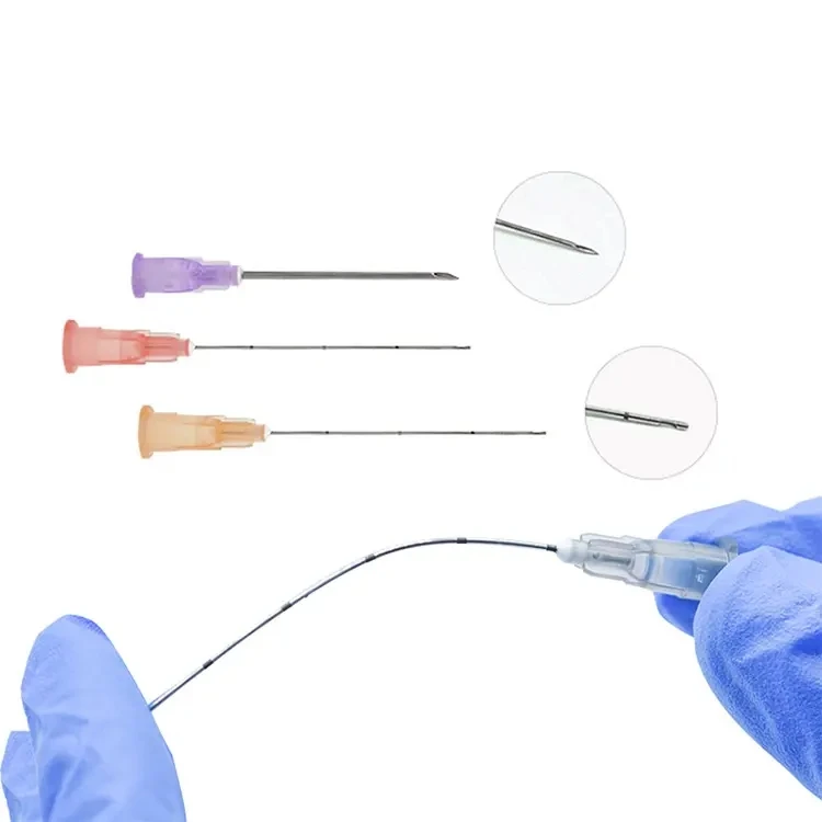 Dermal Hypodermic Filler Cannula Needle Blunt Tip Injectable Micro