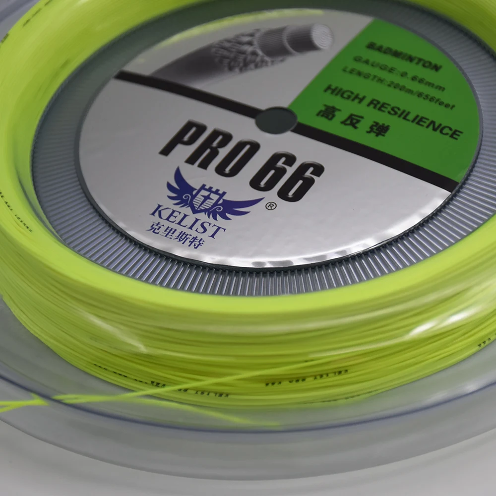Лидер продаж новый дизайн цветная нейлоновая струна для бадминтона от известного бренда тренировок