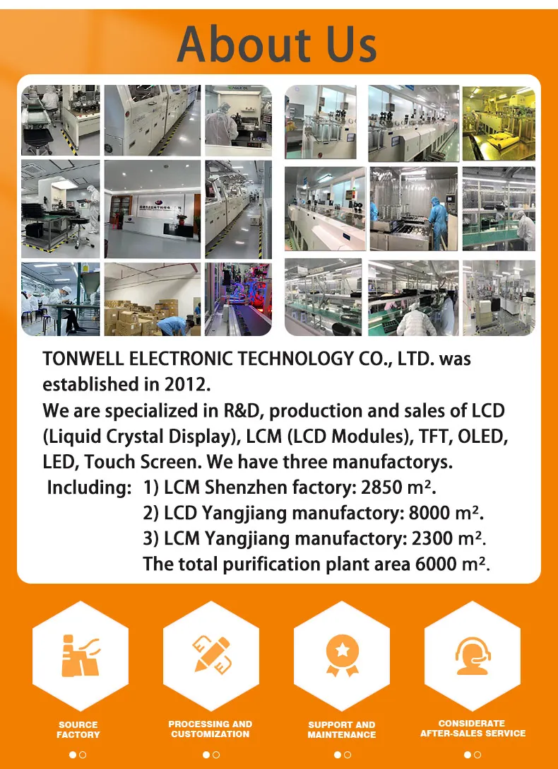 TONWELL 0.85-Inch TFT Display Module 240x240 Resolution 8-bit Parallel ...