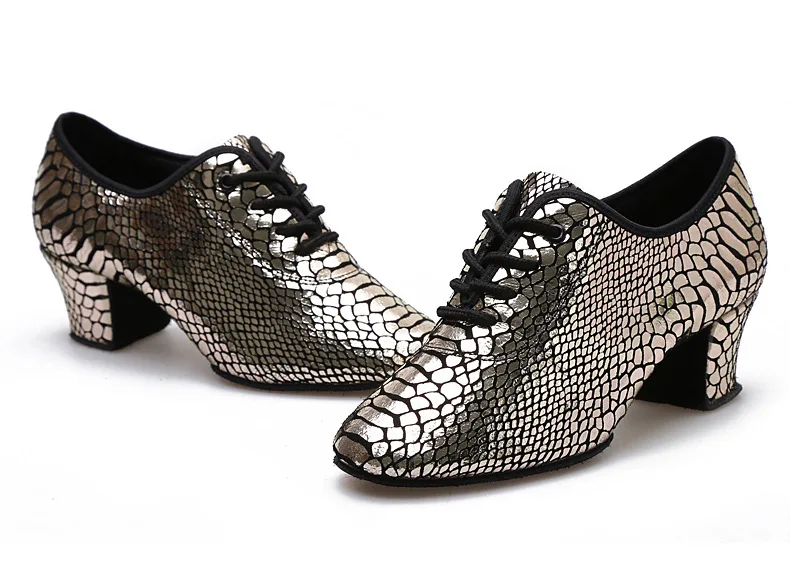 Lace up Latin Salsa Practice Dance Shoes