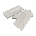 Logo Exquisite Workmanship Recycled Material White Custom Raised 3D Logo Sustainable Rubber Silicone Garment Labels