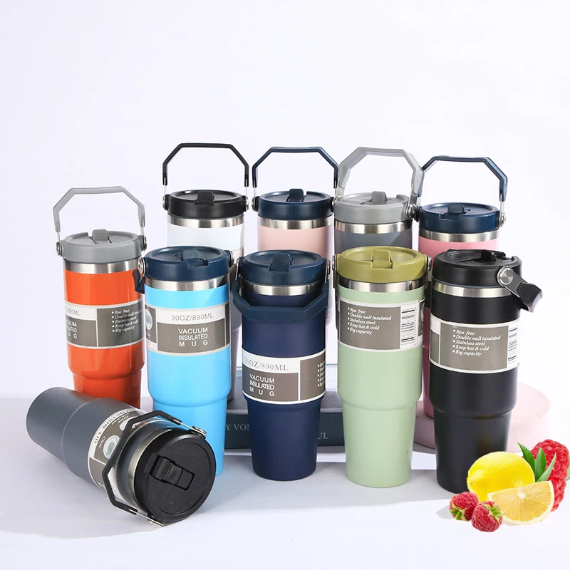 Shop Our Hot Sale 30oz Stainless Steel Tumbler with Handle