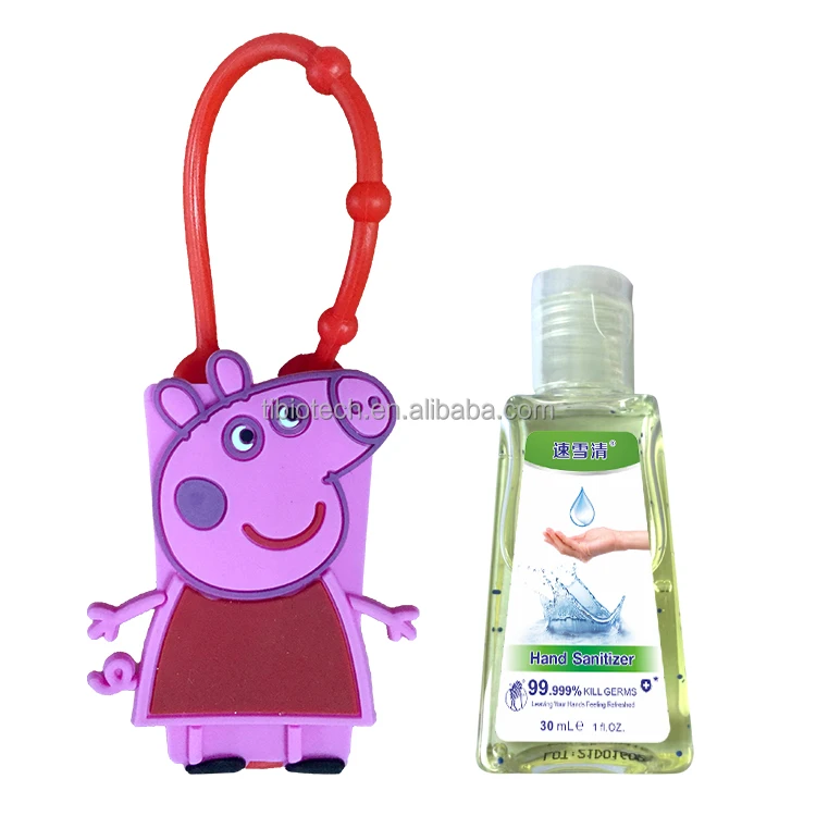 1 Oz Silicone Hand Sanitizer Holder Silicone Pocket Size Squeeze Bottle