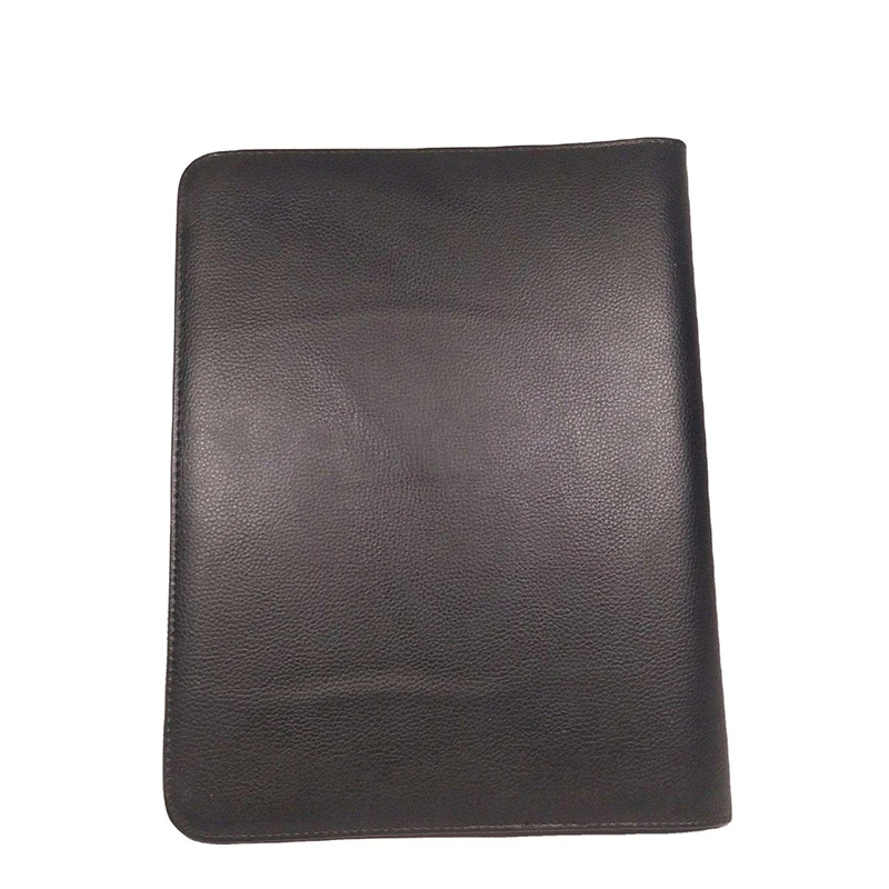 Custom A4 A5 Size Hardcover Document Pu Leather File Organizer Folder ...