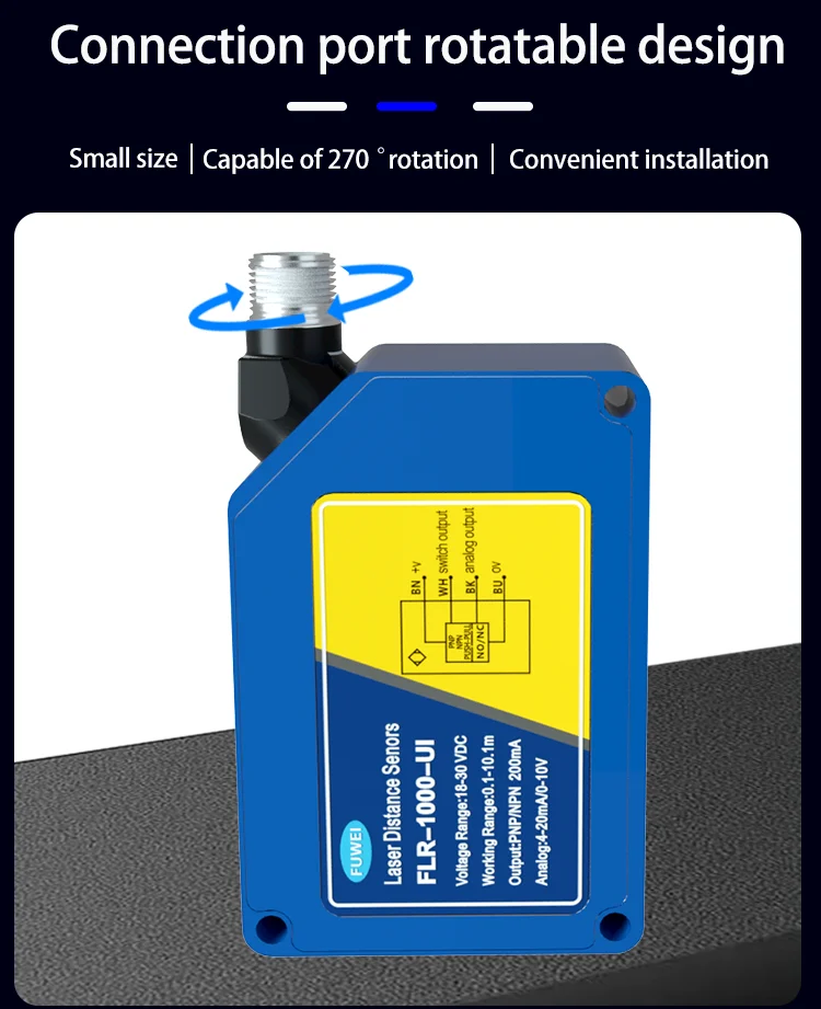 Fuwei High Precision Laser Distance Measurement Sensor Range 310m