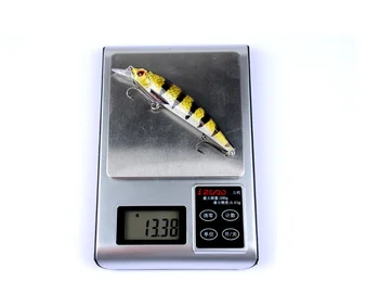 Fishing Lure Bionic Minnow Bass Trolling Artificial Hard Bait 11cm 13.4g Crankbait Wobblers 3D Eyes for Fishing Carp Pesca – Minnow – view 5