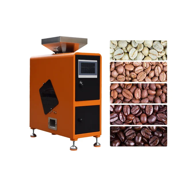 Q16 Color Sorter Machine for Beans Coco Beans Sorting Machine Mini Coffee Bean Sorter Coffee Color Sorter Machine