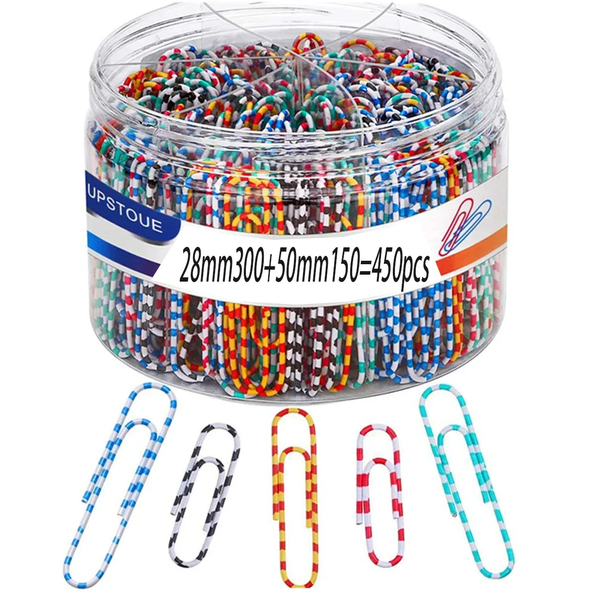 Hot Wholesale Custom Logo Reusable Colorful Paper Clips in Office Stationery Promotional Business Gifts