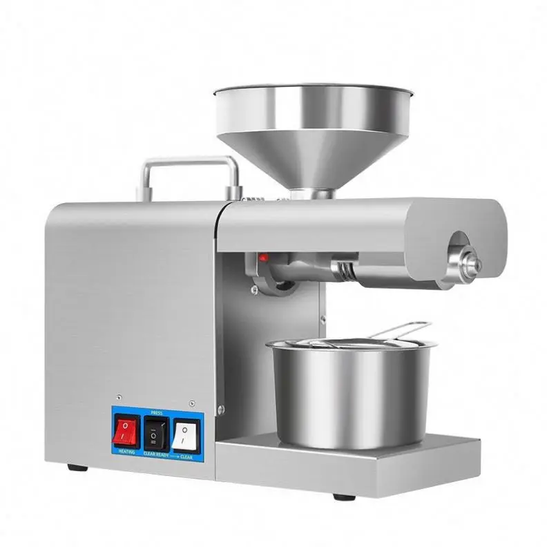 TEBAK Professional Home Vegetable Seeds Sacha Inchi Oil Extraction Professional Household Oil Press Machine