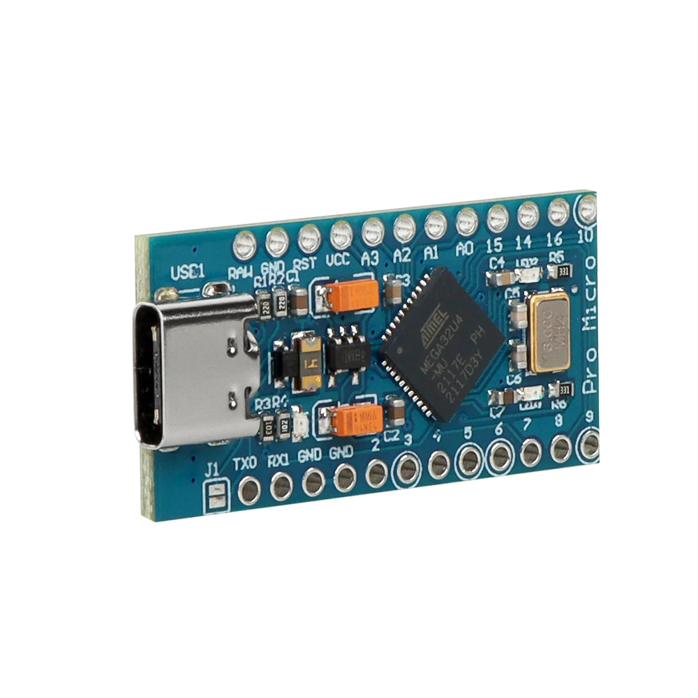 Factory Pro Micro USB C Pro Micro 32u4 5V 16mhz Programmer Coder Mechanical Keyboard Open Source Development Board For ArduIDE