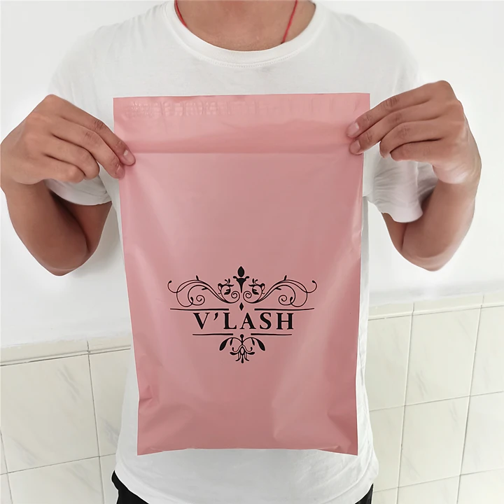 Self Adhesive Custom Logo Printed Biodegradable Poly Post Shipping Packing Plastic Parcel Bag for Express