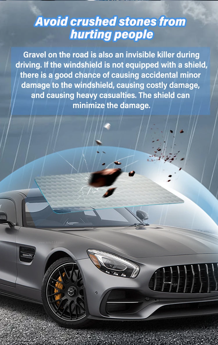 Car Windshield Armor Pet Safety Window Protection Film Full Roll Size 1