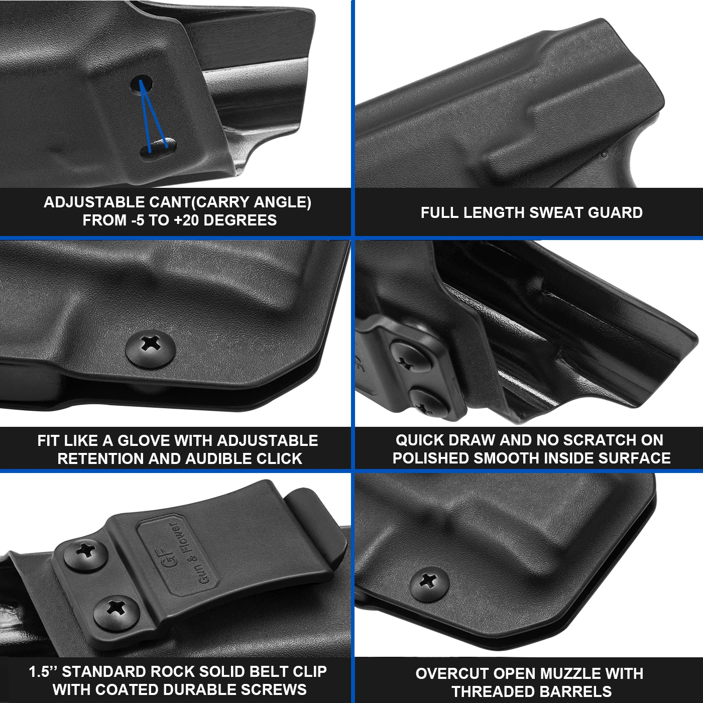 Kydex Gun Holster For Concealed Carry And Open Carry Buy Kydex