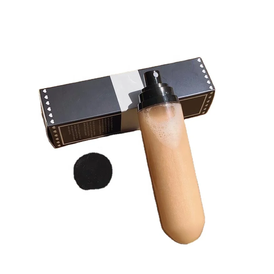 Набор для профессионального макияжа блестящий стойкий спрей Осветляющий Увлажняющий жидкий Хайлайтер с фирменной этикеткой без логотипа