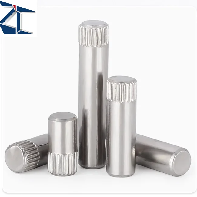 Factory Cheap Price Stainless Steel Non-standard Parts Solid Knurled Pin